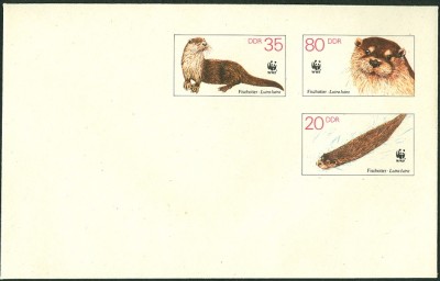 DDR 1987 MiNr. U7 Fischotter Lutra lutra.jpg