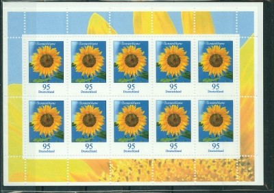 Bund 2005 MiNr. Blumen Sonnenblume  Blister-1.jpg