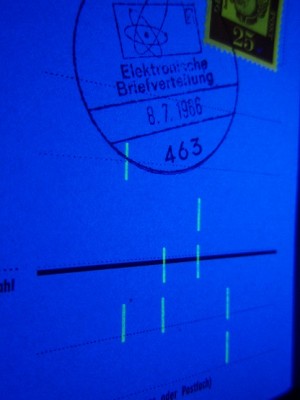 Bund 1961, MiNr. 353, Bochum 1966 Codierstreifen-1.jpg