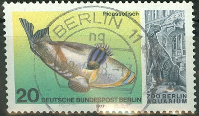 Berlin 1977, MiNr. , ZOO berlin-Aquarium 20 Pfennig-2.jpg
