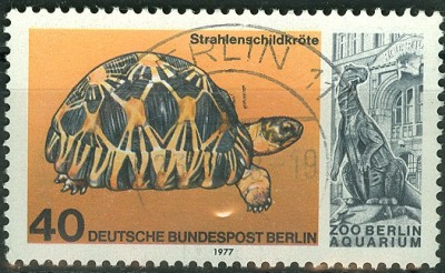 Berlin 1977, MiNr. , ZOO berlin-Aquarium 40 Pfennig-2.jpg