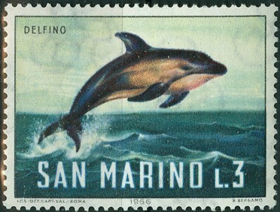 San Marino 1966, MiNr. , Lire 3.jpg