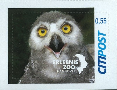 CitiPost Hannover 2015, Markenheftchen 55 Cent, GreifVogel.jpg