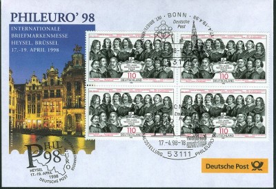 Bund 1998, MiNr. 1979, 30jKrieg-Westph.Freiden, Messebeleg.jpg